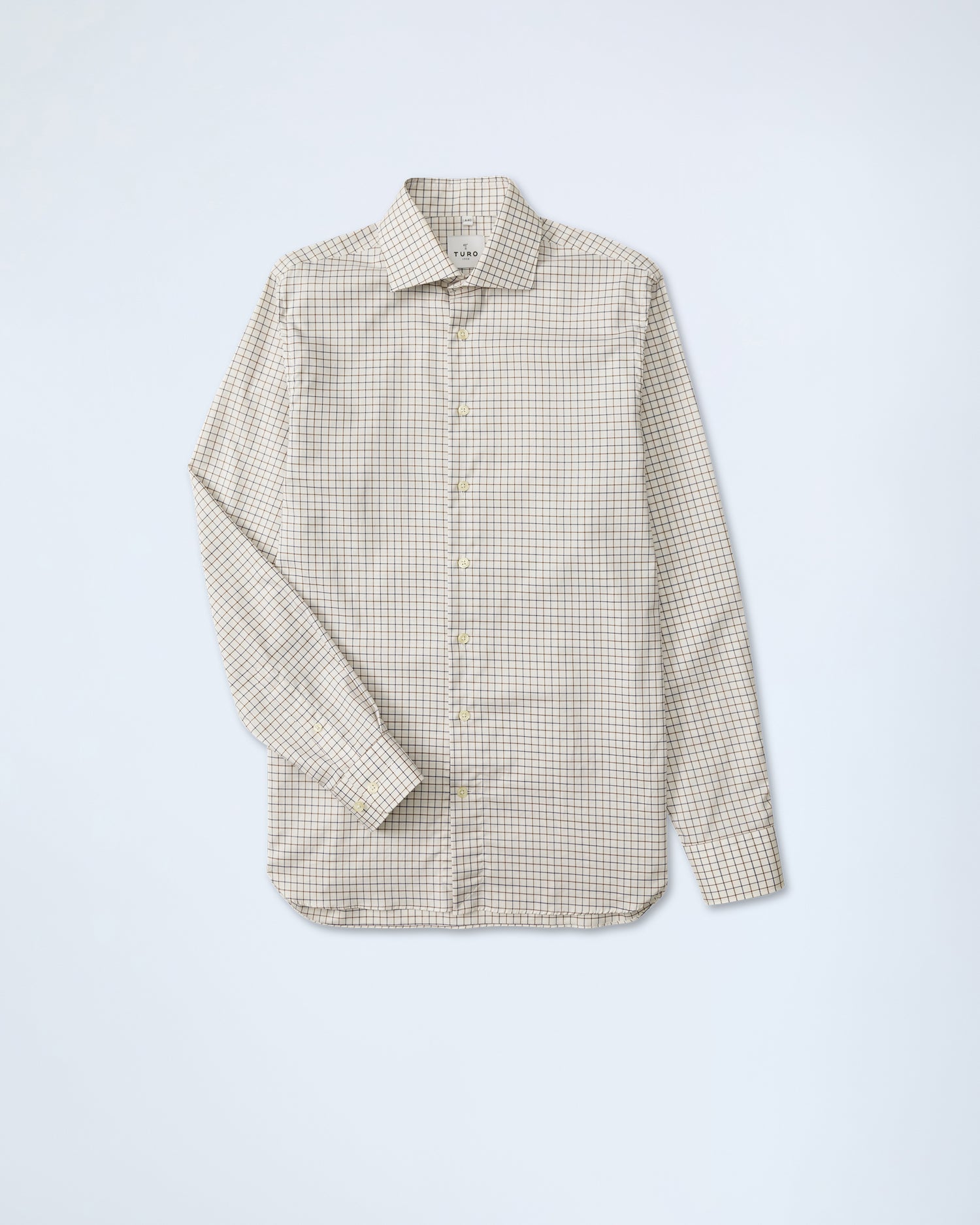 Cotton Shirt with Tattersall Check (9412871553354)