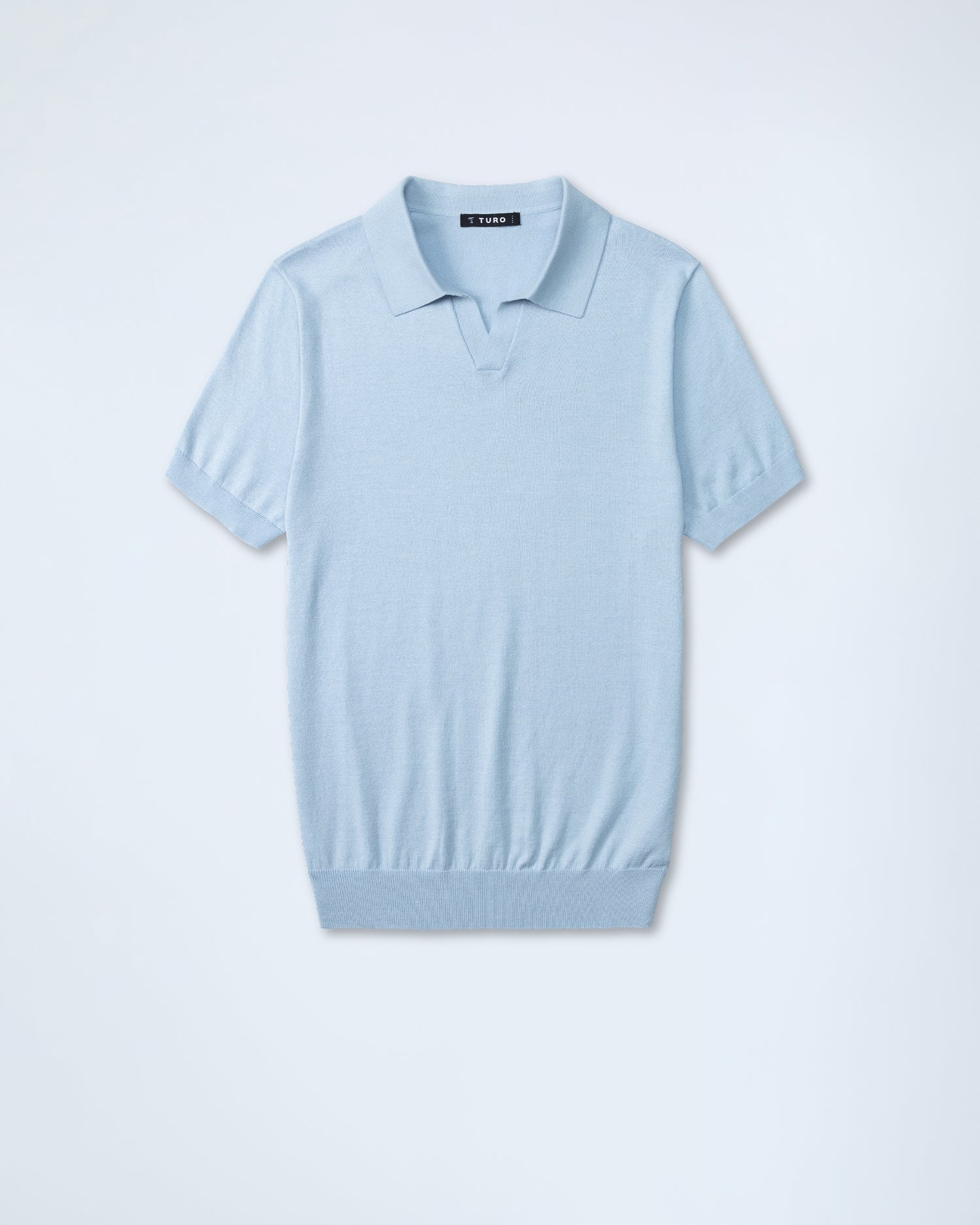 Polo Shirt in Pastel Blue (9629770088778)