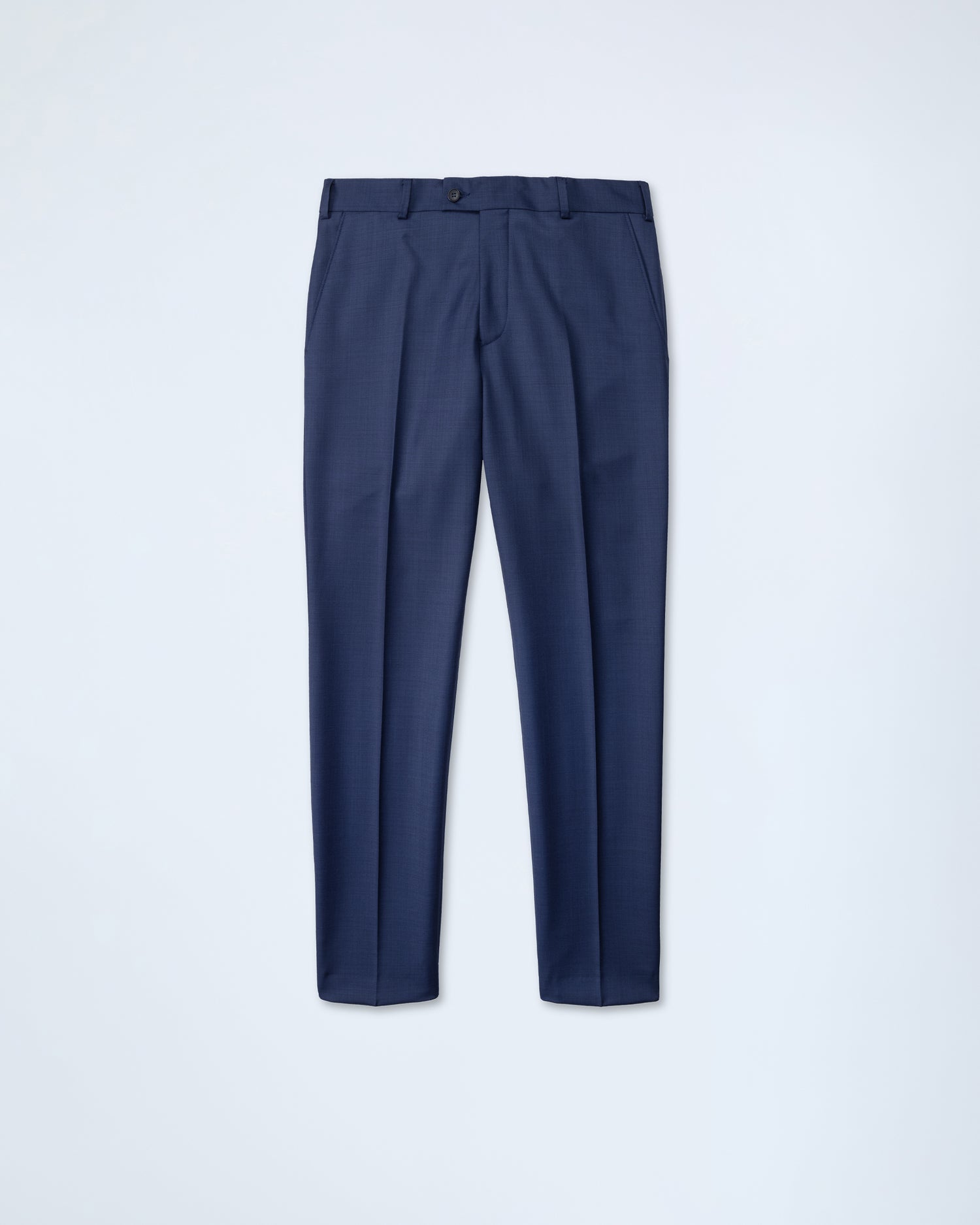 Premium Blue Wool Trousers in Modern Fit (9649922277706)