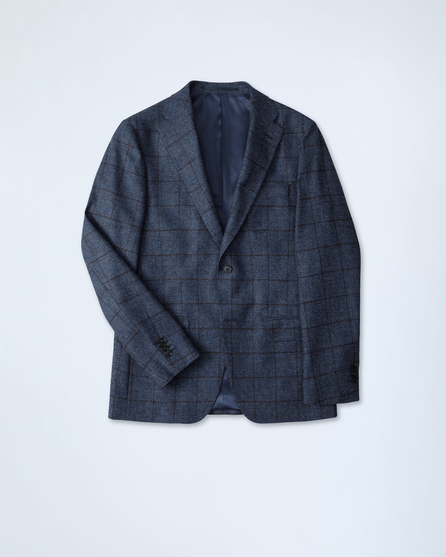 Casual Wool Cashmere Jacket with Check (9390581088586)