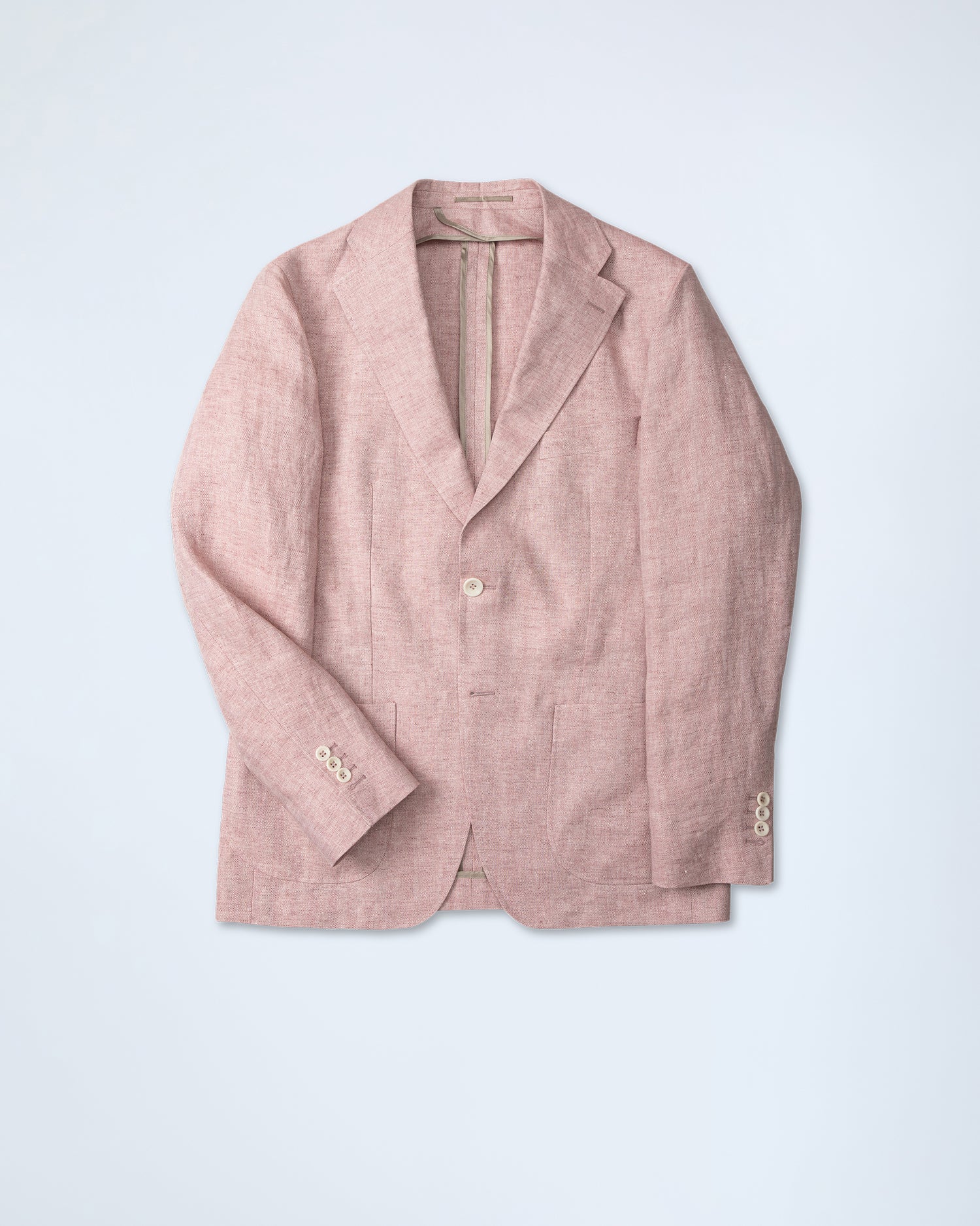 Linen Jacket in Pink (9993859924298)