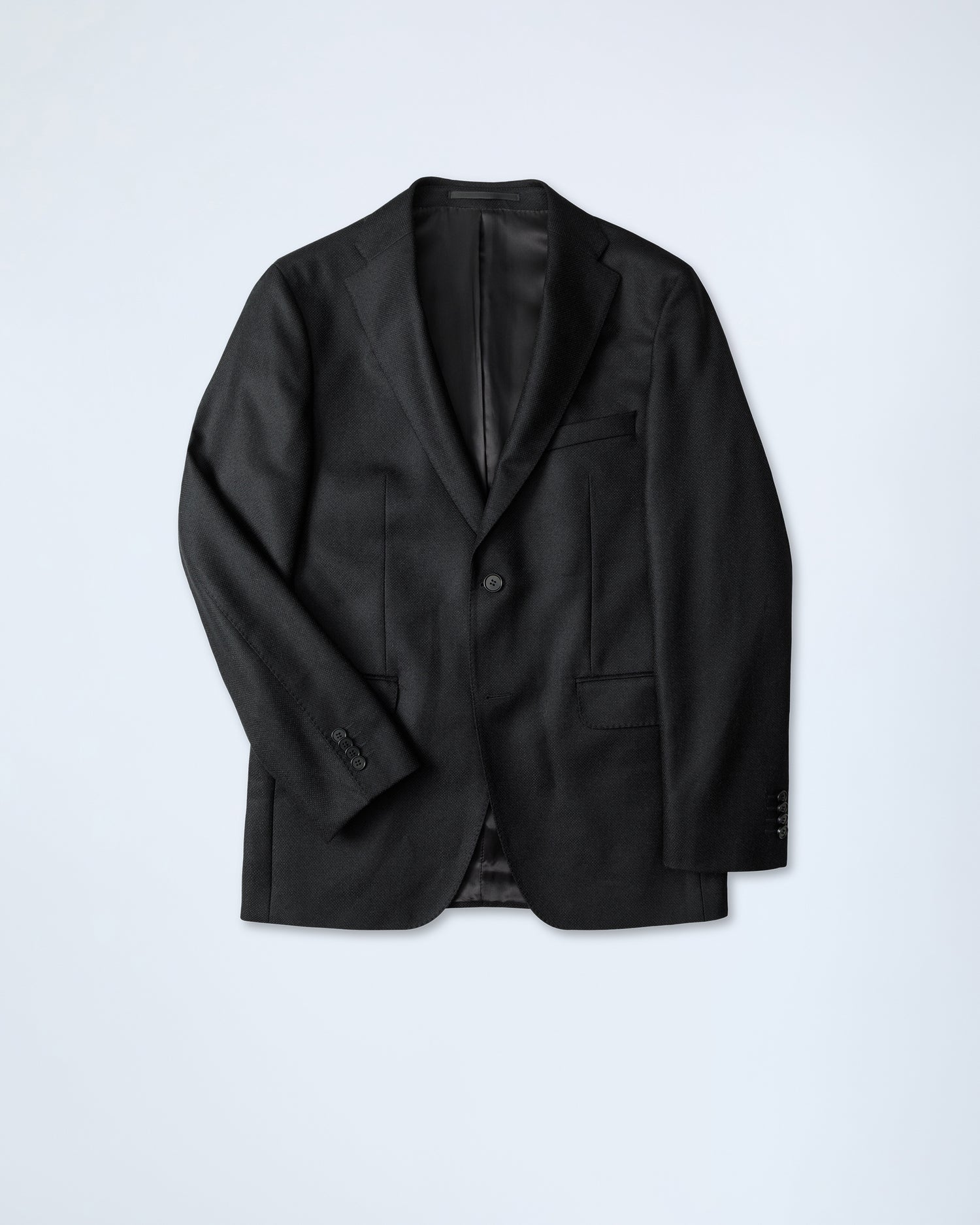 Black Blazer in Wool (9394696094026)