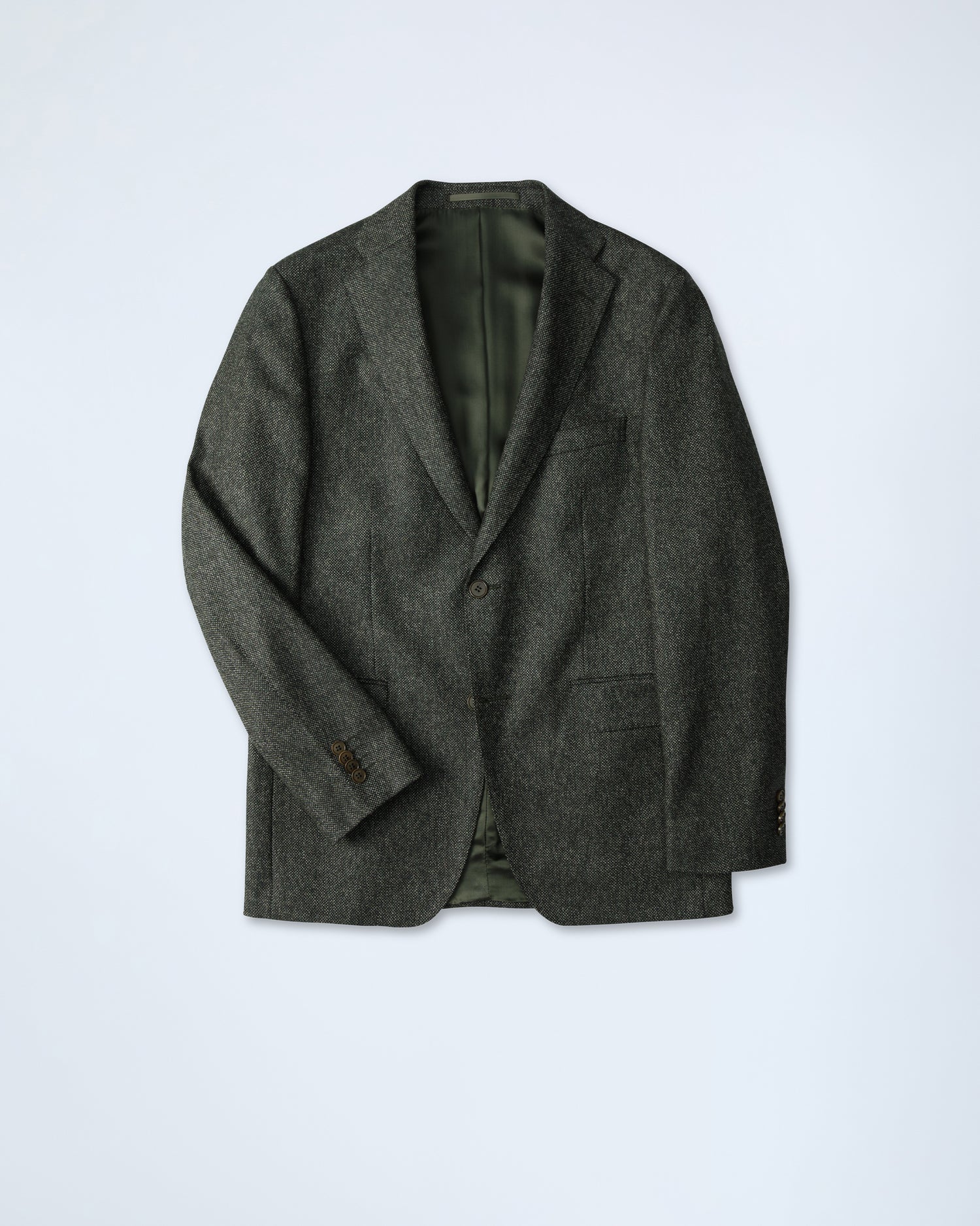 Green Blazer in Wool (9394722832714)