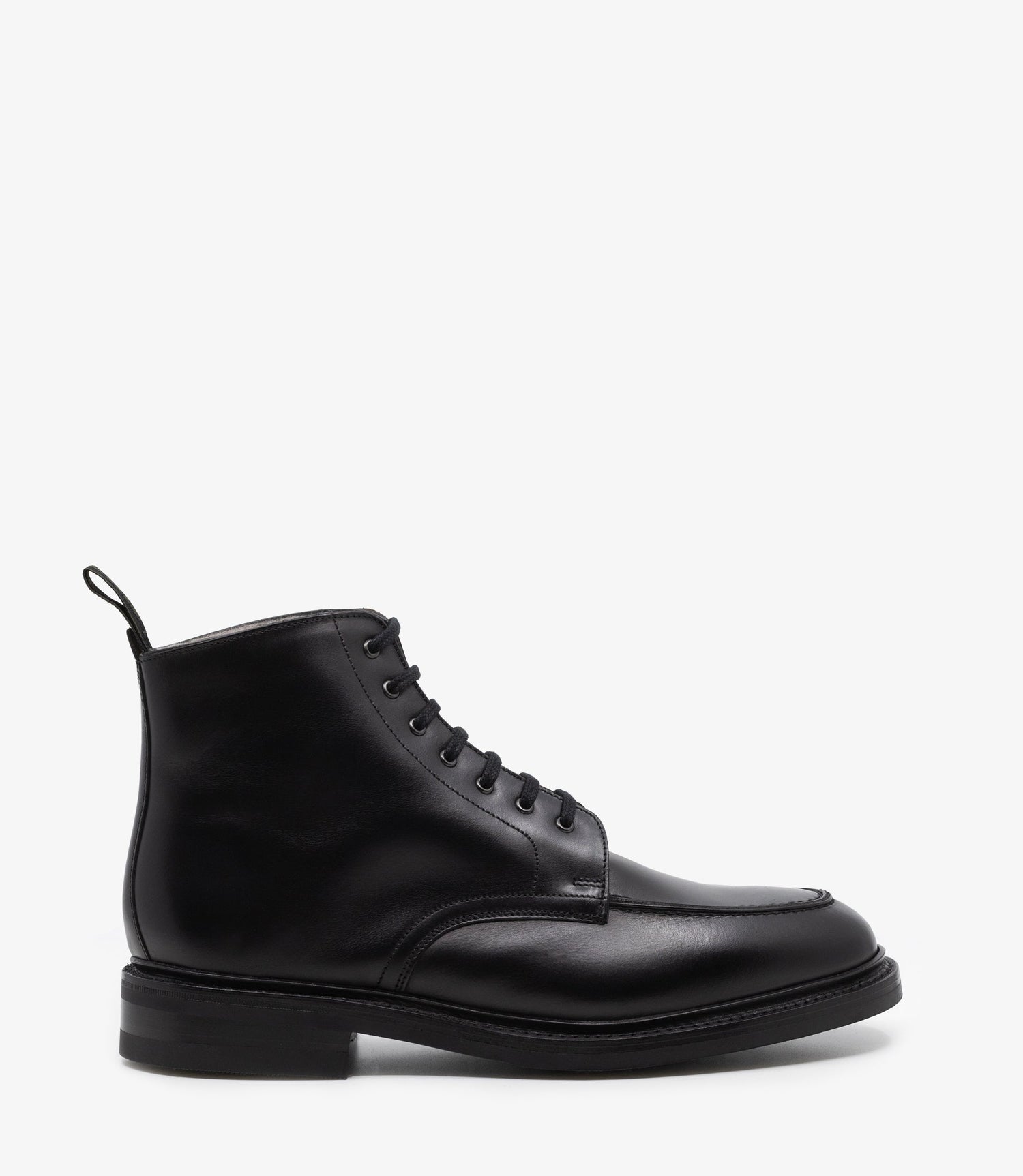 Waxy Leather Boots in Black by Loake (9541870616906)