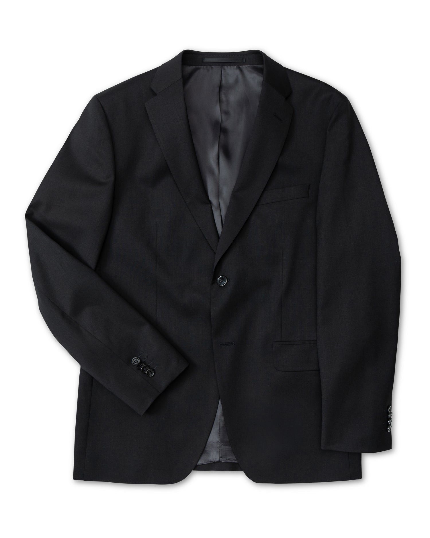 Black Suit Jacket in Modern Fit (1413254774846)