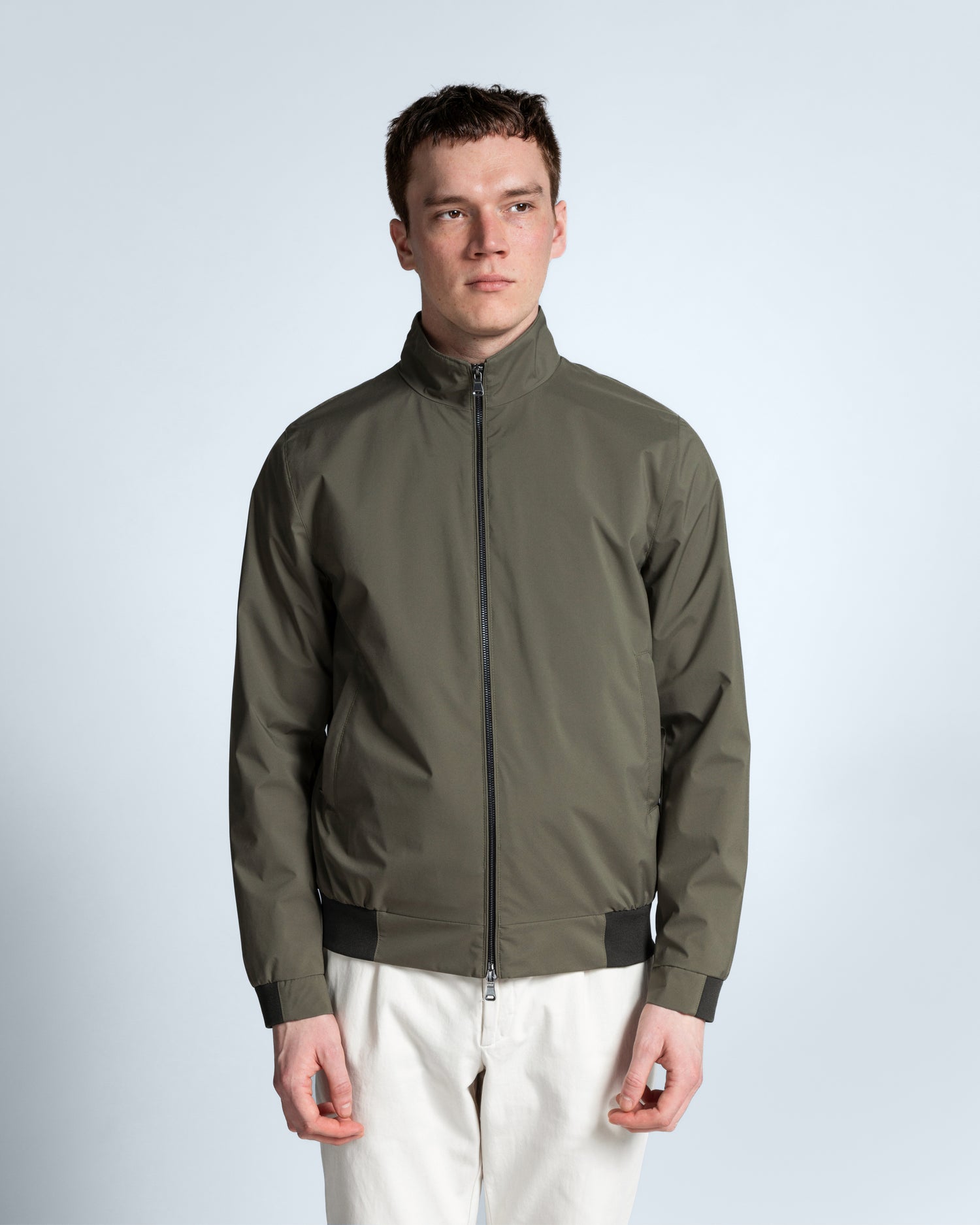 Bomber Jacket in Green (8670560977226)