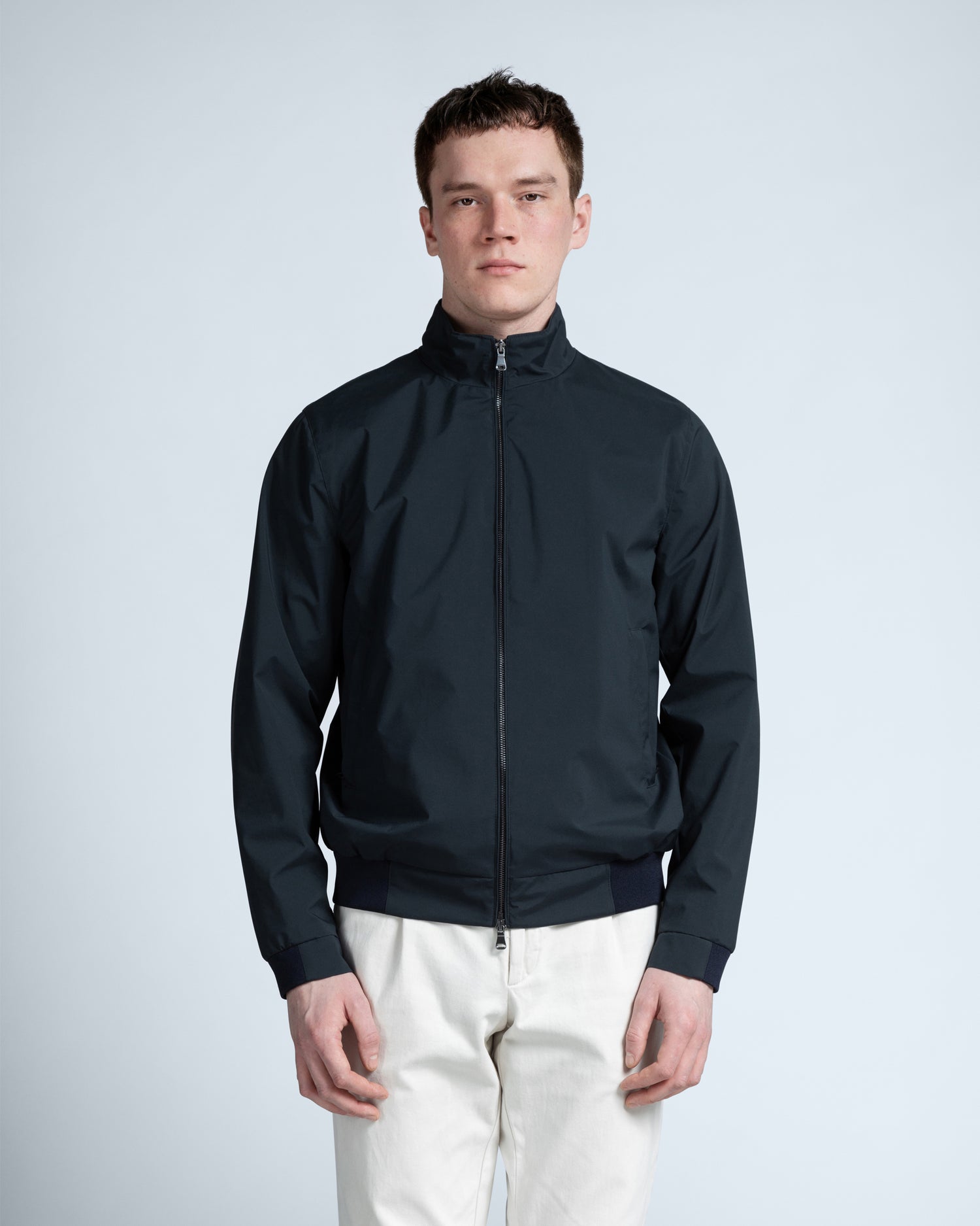 Bomber Jacket in Navy Blue (8670555242826)