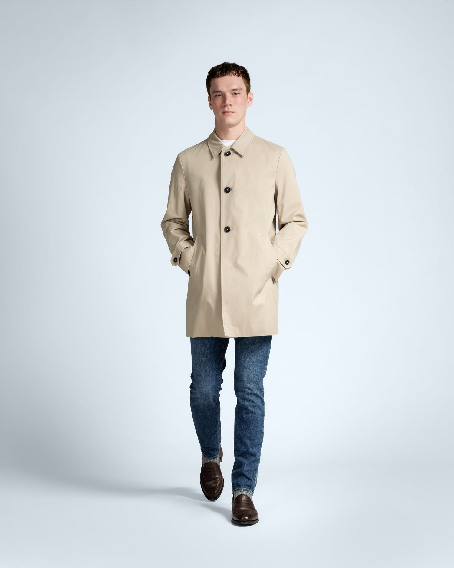 Classic Mac Coat in Beige (8664530288970)