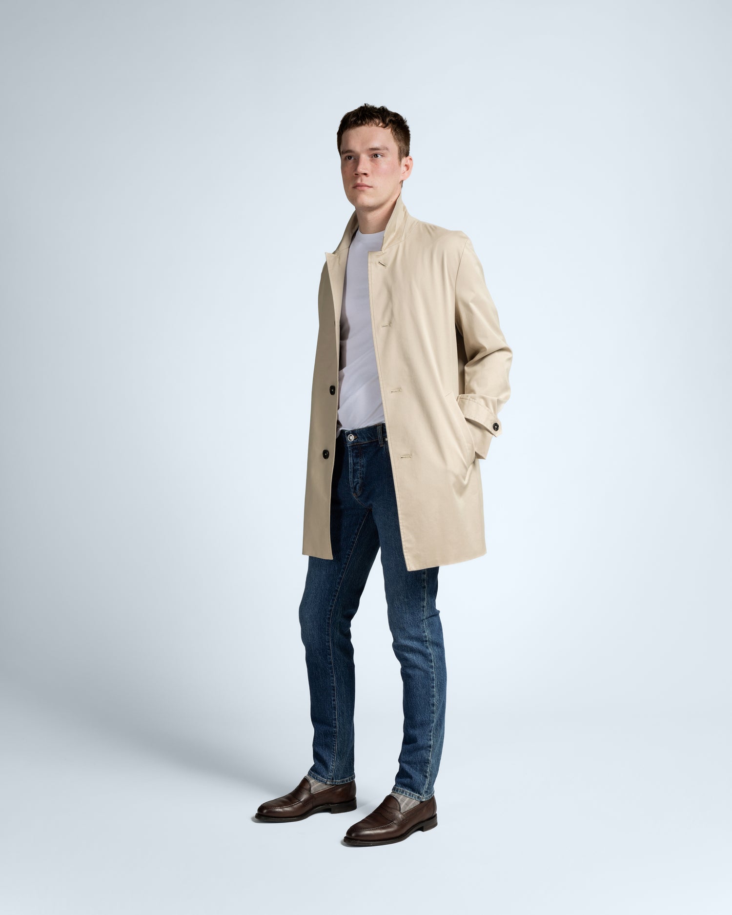 Classic Mac Coat in Beige (8664530288970)