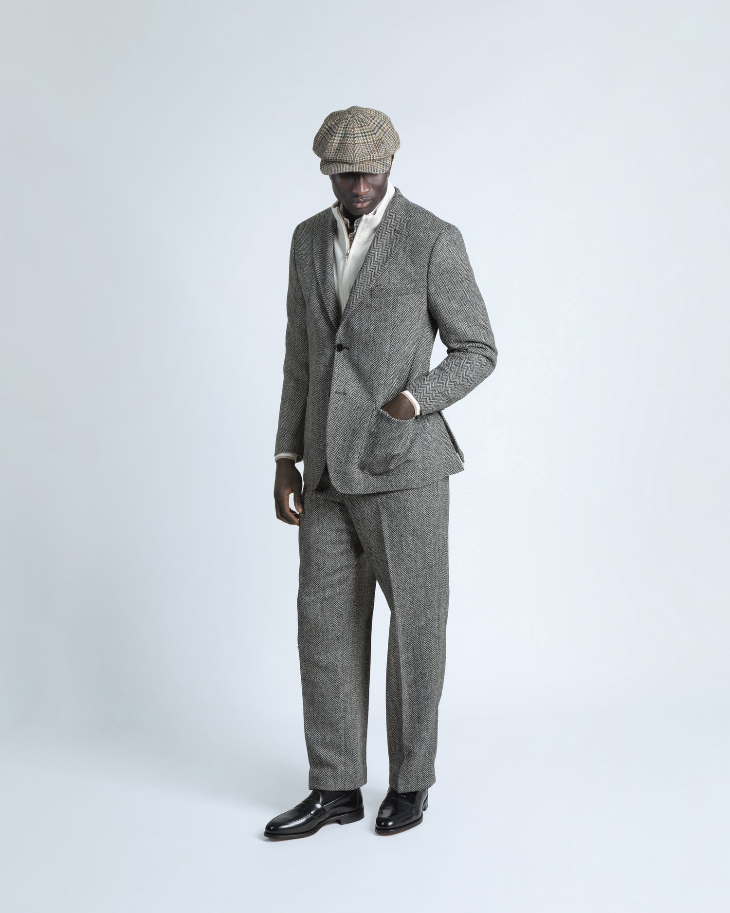 British Herringbone Suit (9390417609034)