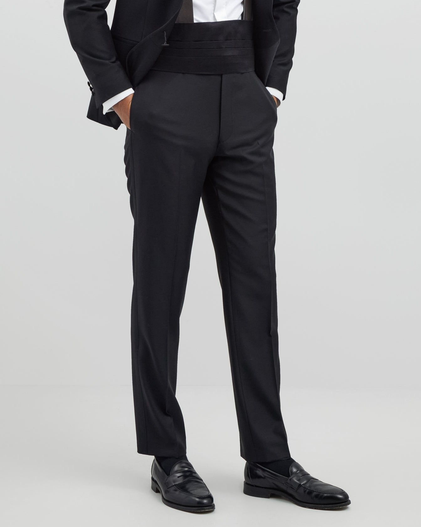 Classic Tuxedo in Black Wool (9557563933002) (4353145176126) (9560953389386)